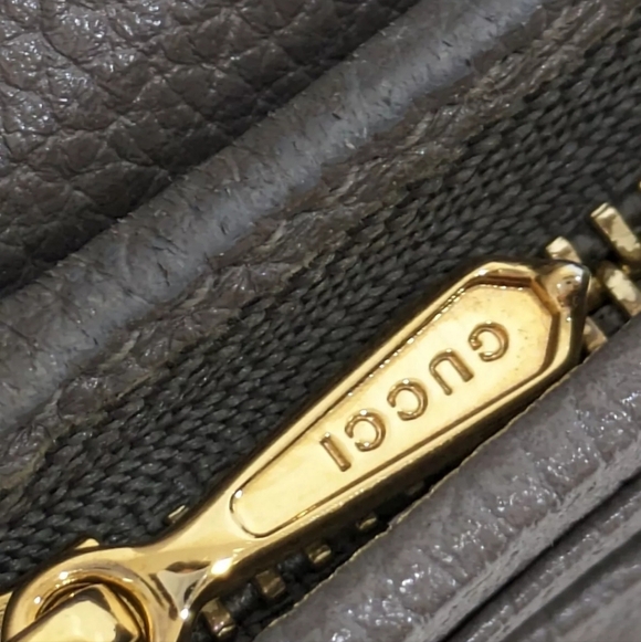 GUCCI GG Zumi Compact Wallet Wristlet with Box & Dust Bag! - Picture 11 of 14